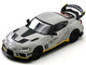 Toyota Supra A90 WBK DarwinPro Air Force Matt Gray with Carbon Accents 1/64 Diecast Model Car Inno Models IN64-A90DP-MGRAY Toyota Supra A90 WBK DarwinPro Air Force Matt Gray with Carbon Accents 1/64 Diecast Model Car Inno Models IN64-A90DP-MGRAY