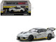 Toyota Supra A90 WBK DarwinPro Air Force Matt Gray with Carbon Accents 1/64 Diecast Model Car Inno Models IN64-A90DP-MGRAY