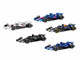 2025 Formula 1 World Championship 5 piece Set Diecast Model Cars Hot Wheels JLN11