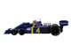 Tyrrell P34 #4 Patrick Depailler 2nd Place Formula One F1 Swedish GP 1976 with Driver 1/43 Model Car Spark S7307