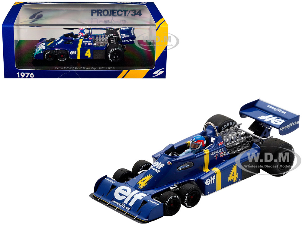 Tyrrell P34 #4 Patrick Depailler 2nd Place Formula One F1 