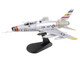 North American F 100D Super Sabre Fighter Aircraft FW 871 81st TFS 50th TFW, France 1958 United States Air Force Air Power Series 1/72 Diecast Model Hobby Master HA2128