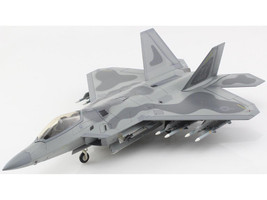 Lockheed F 22 Raptor Stealth Aircraft 01 4023 Major Joshua Cabo Gunderson 43rd FS 325th FW Tyndall AFB United States Air Force Air Power Series 1/72 Diecast Model Hobby Master HA2833