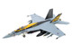 Boeing F A 18E Super Hornet Fighter Aircraft 166828 VFA 151 Vigilantes USS Lincoln 2021 United States Navy Air Power Series 1/72 Diecast Model Hobby Master HA5144