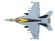 Boeing F A 18E Super Hornet Fighter Aircraft 166828 VFA 151 Vigilantes USS Lincoln 2021 United States Navy Air Power Series 1/72 Diecast Model Hobby Master HA5144