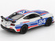 Ford Mustang Dark Horse #24 Ford Performance Racing School White with Red and Blue Graphics Limited Edition 1/64 Diecast Model Car Mini GT MGT01172