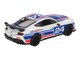 Ford Mustang Dark Horse #24 Ford Performance Racing School White with Red and Blue Graphics Limited Edition 1/64 Diecast Model Car Mini GT MGT01172