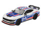 Ford Mustang Dark Horse #24 Ford Performance Racing School White with Red and Blue Graphics Limited Edition 1/64 Diecast Model Car Mini GT MGT01172