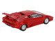 Lamborghini Countach 25th Anniversary Red Limited Edition 1/64 Diecast Model Car Mini GT MGT01192