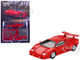 Lamborghini Countach 25th Anniversary Red Limited Edition 1/64 Diecast Model Car Mini GT MGT01192