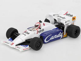 Toleman TG184 #20 Johnny Cecotto Formula One F1 Monaco GP 1984 with Driver Figure Limited Edition 1/64 Diecast Model Car Mini GT MGT01193