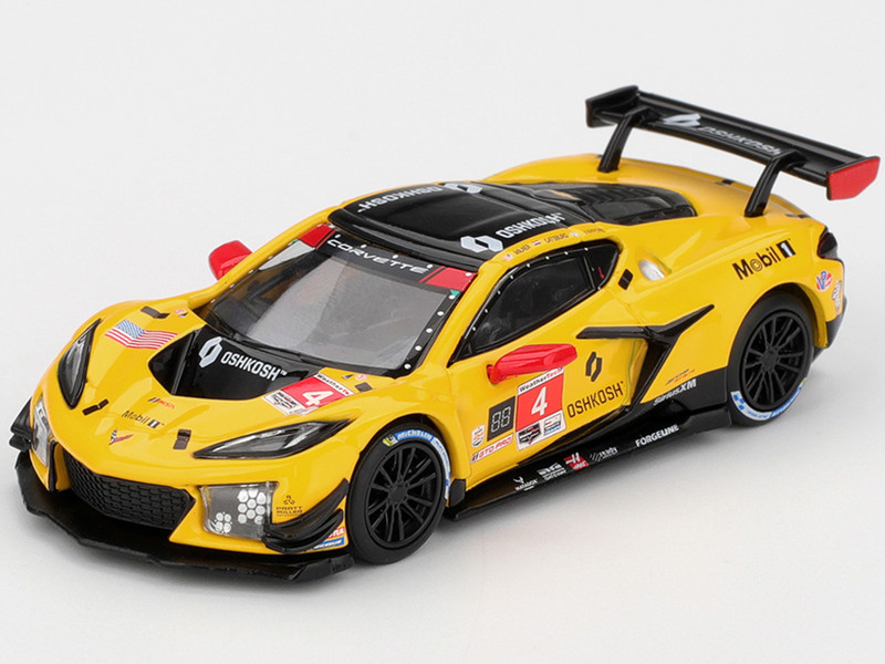 Chevrolet Corvette Z06 GT3 R #4 Nicky Catsburg Tommy Milner Nicolas Varrone Corvette Racing by Pratt Miller Motorsports IMSA 24 Hours of Daytona 2025 Limited Edition 1/64 Diecast Model Car Mini GT MGT01197