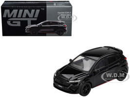 Hyundai Kona N Phantom Black Limited Edition 1/64 Diecast Model Car Mini GT MGT01206