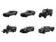 Black Bandit Series 31 6 piece Set 1/64 Diecast Model Cars Greenlight 28190SET