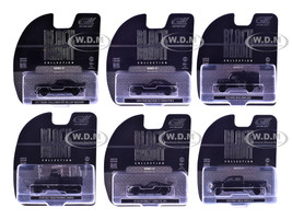 Black Bandit Series 31 6 piece Set 1/64 Diecast Model Cars Greenlight 28190SET
