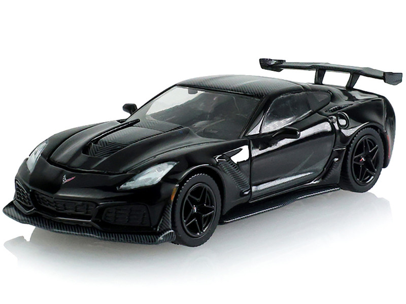 2019 Chevrolet Corvette ZR1 Black Black Bandit Series 31 1/64 Diecast Model Car Greenlight 28190E