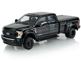 2020 Ford F 450 XL Super Duty Pickup Truck Black Black Bandit Series 31 1/64 Diecast Model Car Greenlight 28190F