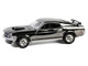 1969 Ford Mustang Boss 429 Silver Chrome Edition with Black Stripes John Wick 2014 Movie Hobby Exclusive Series 1/64 Diecast Model Car Greenlight 30557