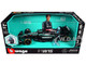 Mercedes AMG F1 W15 E Performance #63 George Russell Petronas Formula One F1 Championship World Championship 2024 with Driver Figure 1/24 Diecast Model Car Bburago 28069GR