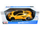 Chevrolet Corvette ZR1 Coupe Yellow with Carbon Top Special Edition Series 1/18 Diecast Model Car Maisto 31475Y Chevrolet Corvette ZR1 Coupe Yellow with Carbon Top Special Edition Series 1/18 Diecast Model Car Maisto 31475Y