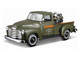 1950 Chevrolet 3100 Pickup Truck Harley Davidson Matt Green with 1936 Harley Davidson El Knucklehead Motorcycle Matt Green HD Custom Series 1/24 Diecast Model Car Maisto 32199GRN 1950 Chevrolet 3100 Pickup Truck Harley Davidson Matt Green with 1936 Harley Davidson El Knucklehead Motorcycle Matt Green HD Custom Series 1/24 Diecast Model Car Maisto 32199GRN