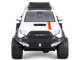 2023 Toyota Tacoma TRD PRO Off Road Pickup Truck White with Graphics and Roof Rack Maisto Design Series 1/27 Diecast Model Car Maisto 32546W