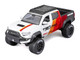 2023 Toyota Tacoma TRD PRO Off Road Pickup Truck White with Graphics and Roof Rack Maisto Design Series 1/27 Diecast Model Car Maisto 32546W