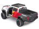 2023 Toyota Tacoma TRD PRO Off Road Pickup Truck White with Graphics and Roof Rack Maisto Design Series 1/27 Diecast Model Car Maisto 32546W