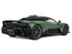 2025 Aston Martin Valhalla Green Metallic with Black Top 1/18 Model Car GT Spirit GT558