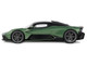 2025 Aston Martin Valhalla Green Metallic with Black Top 1/18 Model Car GT Spirit GT558
