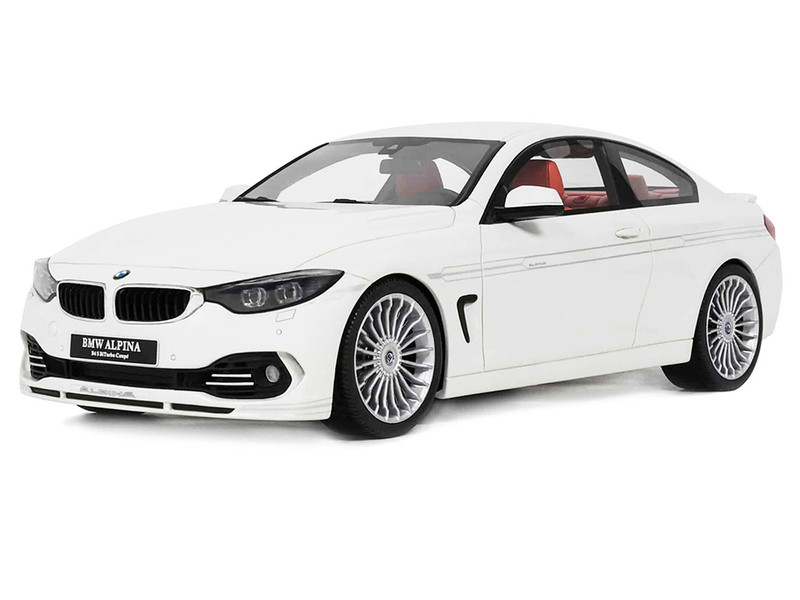 2014 BMW Alpina B4 Bi Turbo White 1/18 Model Car GT Spirit GT963