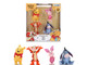 Set of 4 Diecast Figures Winnie the Pooh Franchise Metalfigs Series Diecast Models Jada 38029 Set of 4 Diecast Figures Winnie the Pooh Franchise Metalfigs Series Diecast Models Jada 38029