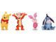 Set of 4 Diecast Figures Winnie the Pooh Franchise Metalfigs Series Diecast Models Jada 38029 Set of 4 Diecast Figures Winnie the Pooh Franchise Metalfigs Series Diecast Models Jada 38029