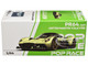 Aston Martin Valkyrie Iridescent Emerald Metallic with Green Carbon Top 1/64 Diecast Model Car Pop Race PR640269