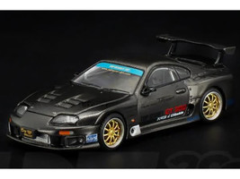 Toyota Supra Top Secret GT300 RHD Right Hand Drive Black Carbon Thailand Diecast Expo 2026 1/64 Diecast Model Car Pop Race PR640514