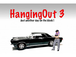 Hanging Out 3 Figure #2 for 1/18 Scale Models American Diorama AD-19402