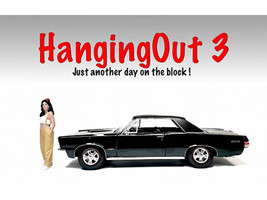 Hanging Out 3 Figure #4 for 1/18 Scale Models American Diorama AD-19404