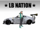 LB Nation Figure #3 for 1/18 Scale Models American Diorama AD-19503 LB Nation Figure #3 for 1/18 Scale Models American Diorama AD-19503