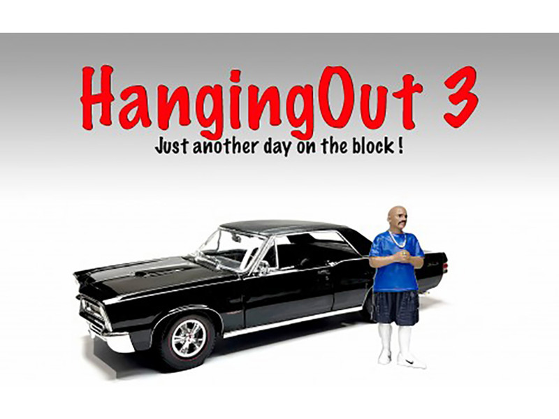 Hanging Out 3 Figure #3 for 1/24 Scale Models American Diorama AD-25403
