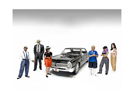 Hanging Out 3 6 piece Figure for 1/24 Scale Models American Diorama 25401-25402-25403-25404-25405-25406