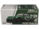 Singer DLS Turbo Green Metallic 1/64 Diecast Model Car Pop Race PR640326 Singer DLS Turbo Green Metallic 1/64 Diecast Model Car Pop Race PR640326