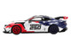 Ford Mustang GTD America 250 USA Exclusive White with American Flag Graphics Limited Edition 1/64 Diecast Model Car Mini GT MGT01301