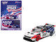 Ford Mustang GTD America 250 USA Exclusive White with American Flag Graphics Limited Edition 1/64 Diecast Model Car Mini GT MGT01301