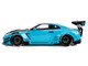 Nissan GT R R35 Liberty Walk Body Kit 2 0 RHD Right Hand Drive Blue with Black Hood Pink Slips Series 1/18 Diecast Model Car Jada 37069