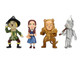 Set of 4 Diecast Figures The Wizard of Oz 1939 Movie Metalfigs Series Diecast Models Jada 37489