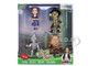 Set of 4 Diecast Figures The Wizard of Oz 1939 Movie Metalfigs Series Diecast Models Jada 37489