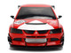 2006 Mitsubishi Lancer Evolution IX RHD Right Hand Drive #26 Red with White Graphics JDM Tuners Series 1/24 Diecast Model Car Jada 38058 2006 Mitsubishi Lancer Evolution IX RHD Right Hand Drive #26 Red with White Graphics JDM Tuners Series 1/24 Diecast Model Car Jada 38058