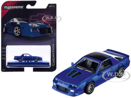 1985 Chevrolet Camaro Blue Metallic with Black Top Collection Series 1/64 Diecast Model Car Majorette MJ8505001004