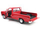1974 Ford F 100 Pickup Truck Candy Apple Red 1/18 Diecast Model Car IXO Models U18RDC003