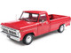 1974 Ford F 100 Pickup Truck Candy Apple Red 1/18 Diecast Model Car IXO Models U18RDC003